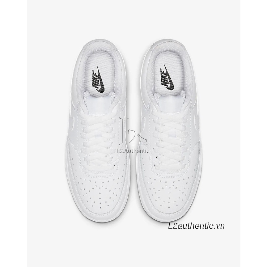 Giày Ni.ke Court Vision Low All White #CD5434-100