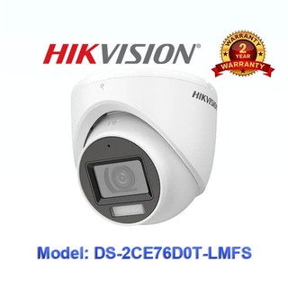 Camera HD-TVI DS-2CE76D0T-LMFS ( vỏ nhựa) 2Mpx Tích Hợp Mic