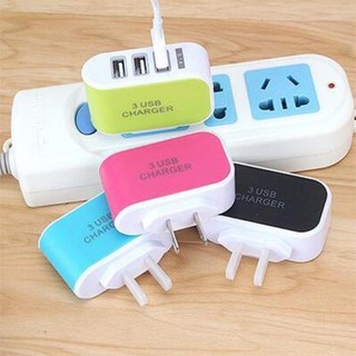 CỦ SẠC ĐA NĂNG Củ Sạc 3 Cổng USB [Miễn Phí Vận Chuyển khi đơn đạt 50k]