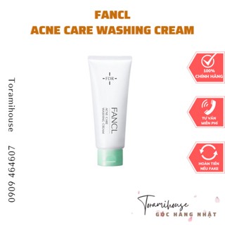 Sữa rửa mặt Fancl Acne care washing cream 90g (made in Japan)