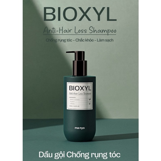 Set mini chăm sóc giảm rụng tóc MANYO BIOXYL ANTI HAIRLOSS
