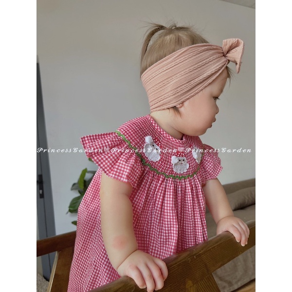 ĐẦM SMOCK NOEL ÔNG GIÀ TUYẾT