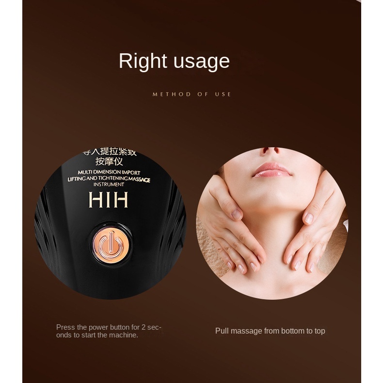 Máy Mát Xa Nâng Và Làm Săn Chắc Da Mặt Đa Chiều HIH