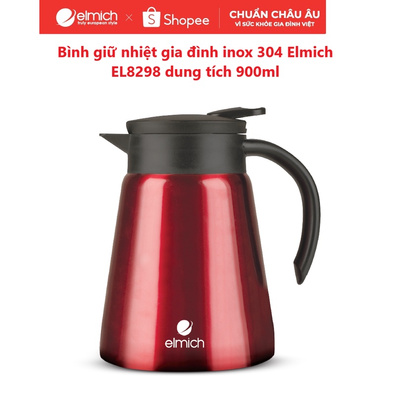 Bình giữ nhiệt gia đình inox 304 Elmich EL8298 dung tích 900ml