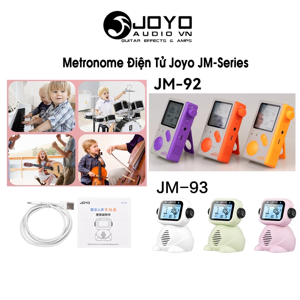 JOYO DIGITAL METRONOME JM-SERIES - Máy đếm nhịp / đạp nhịp điện tử Joyo JM-92, JM-93