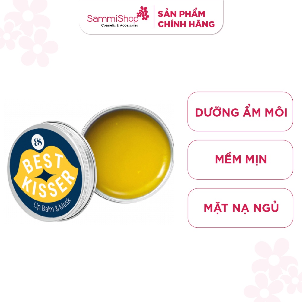 Son dưỡng không màu kiêm mặt nạ môi BareSoul Best Kisser Lip balm & mask 10gr