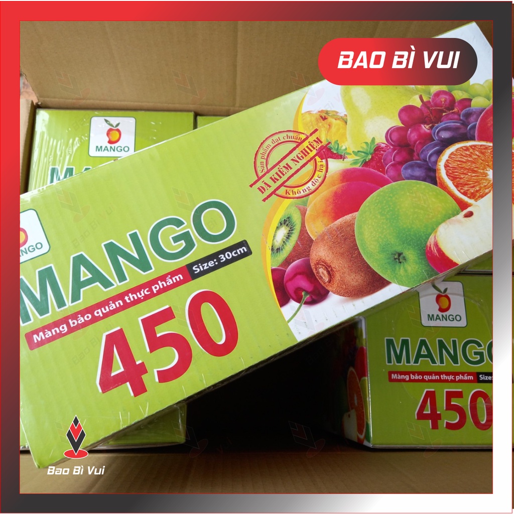 Màng bọc thực phẩm 450 x 30cm PVC - BAO BÌ VUI