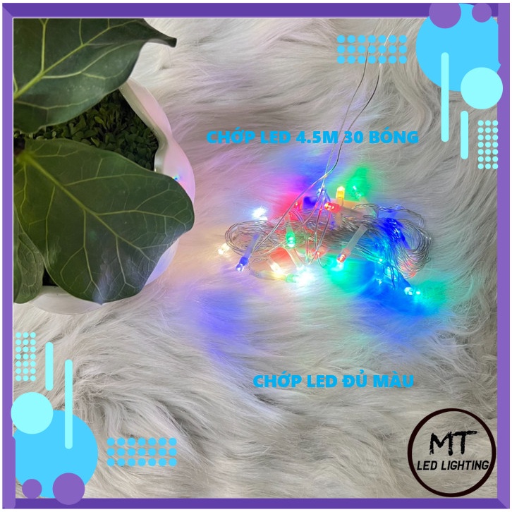 DÂY ĐÈN LED TRANG TRÍ CHỚP ĐỦ MÀU
