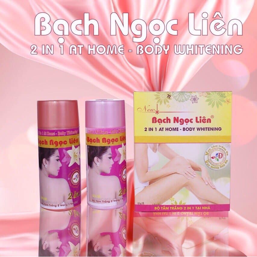 Bộ Tắm Trắng Body Bạch Ngọc Liên 2in1