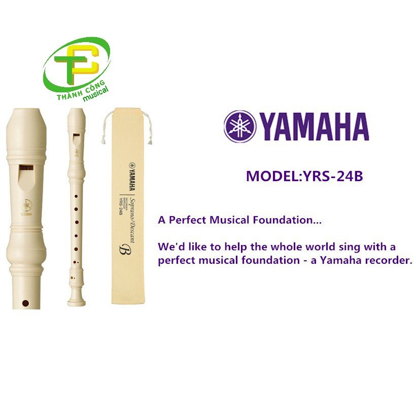 Sáo yamaha recorder YRS-24B