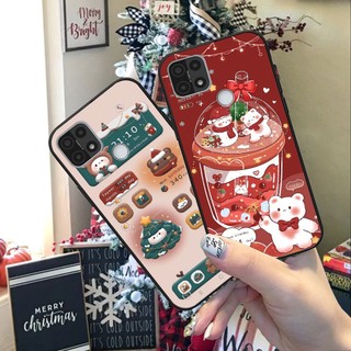 Ốp Oppo A15 / A15s in hình giáng sinh , Noel merry christmas dễ thương cute mẫu mới