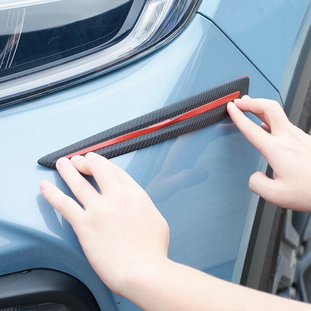 Bộ 2 Miếng Dán Bảo Vệ Góc Xe Hơi Chống Trầy Xước Cho Tấm Cản Trước/Cản Sau