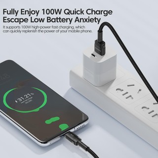 Dây Cáp Sạc Nhanh 6A Micro USB C 100W