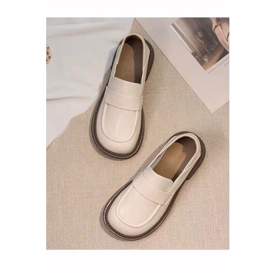 Giày Oxford Nữ Cao Cấp Hot Trend đế bệt , da mềm D877581