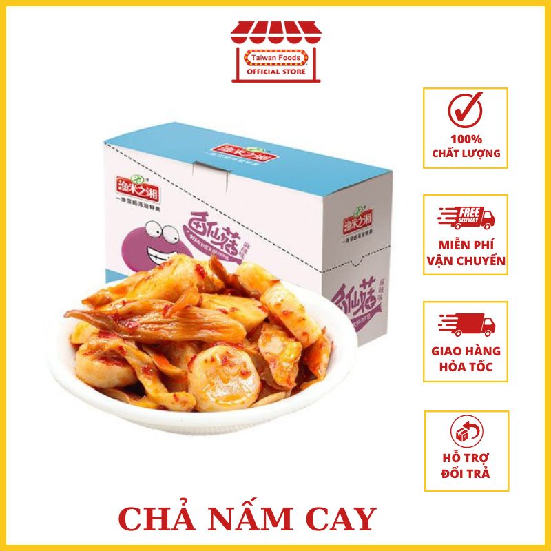 Chả Nấm Cay Siêu Ngon - Gói 20gr