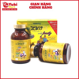 Tảo vàng cao cấp Spirulina EX 2000 viên