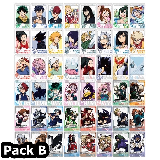 Gói Thẻ Nhân Phẩm Snapmide 3 Boku No Hero Academia