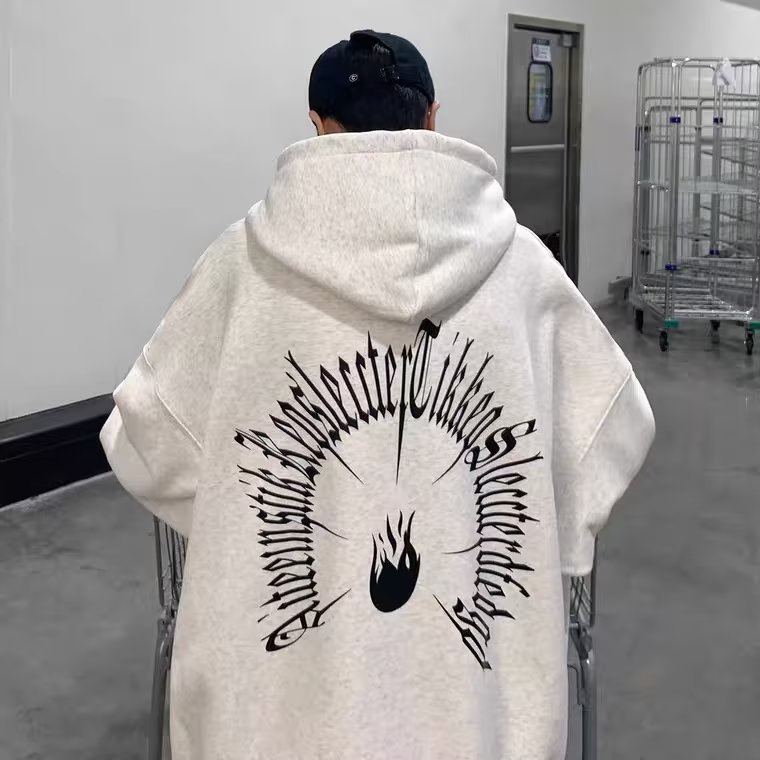 Áo Sweater Dáng Rộng Thời Trang Xuân Thu Hàn Quốc Dành Cho Nam / Size M-5XL