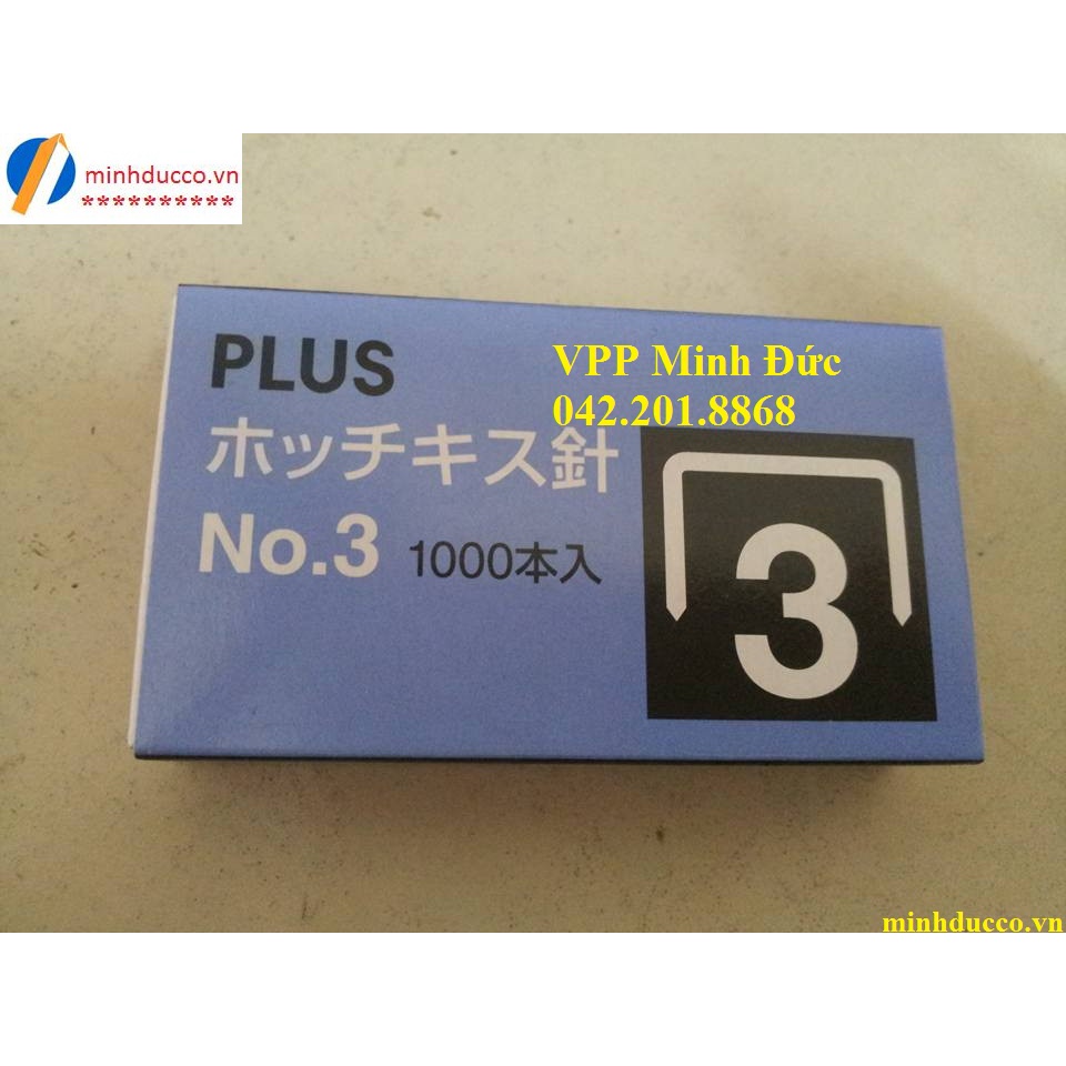 Ghim dập số 3 plus (đạn ghim số 3 plus)