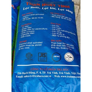 Than Hoạt Tính Gáo Dừa - Trà Bắc