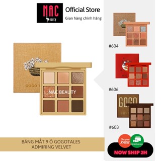 [GOGOTALES] Bảng mắt 9 ô Gogotales Admiring Velvet (GT161) - gogo tales
