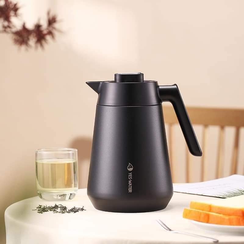 Bình, Ấm Pha Trà, cà phê Giữ Nhiệt, Bình Giữ Nhiệt có Lõi Lọc Chất Liệu Inox 304 Cao Cấp dung tích 1200ml