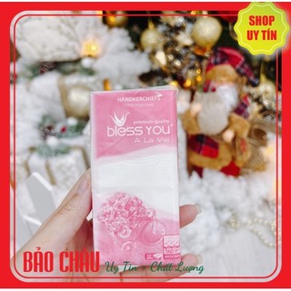 Khăn giấy bỏ túi cao cấp Bless You - khăn giấy khô cầm tay nhỏ gọn tiện lợi