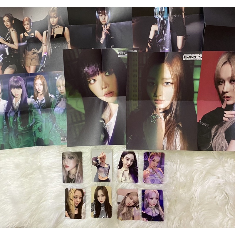 CARD BO GÓC AESPA GIRLS GLOBAL DIGIPACK TẶNG KÈM POSTER