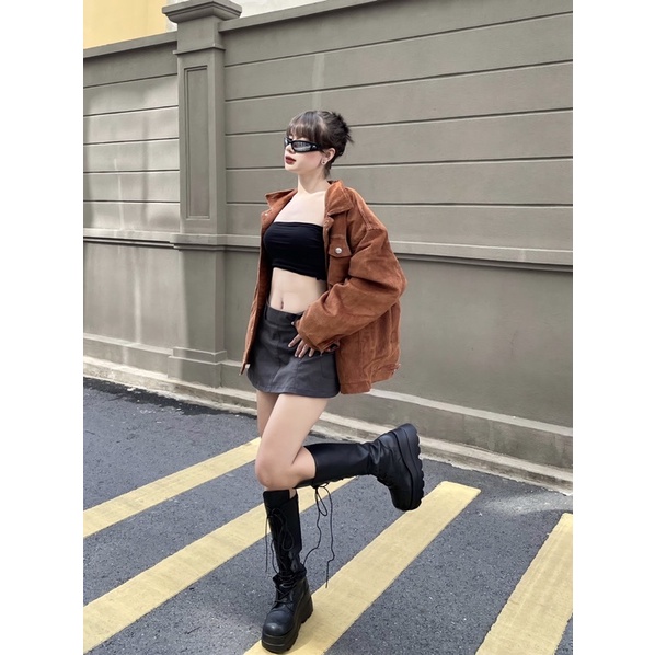 Áo khoác basic ảnh thật