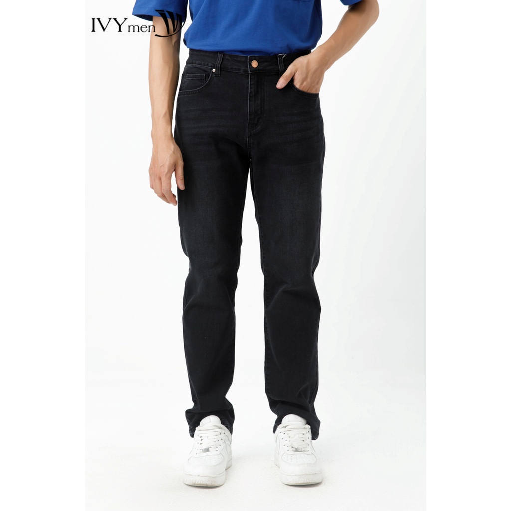 Quần denim nam trơn IVY moda MS 25E3141