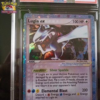 Lá game nitendo pokemon 2005 lugia ex 105 115 chim hải thần bắt âu 1459 d7 hiệu ứng halogen