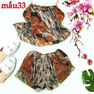 Đồ bộ voan chấm bi 2 tầng big size phần 2