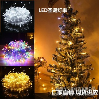 Dây đèn led 10m cắm điện nhấp nháy Trang trí cây thông noel - HomeDecorTiTi