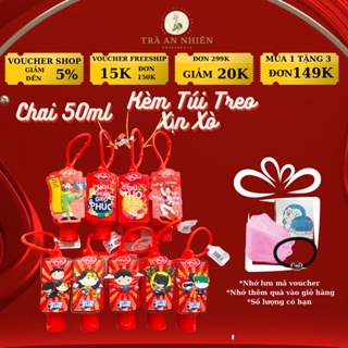 Gel diệt khuẩn Lifebuoy bảo vệ vượt trội 10 kèm túi treo giới hạn - Chai 50ML