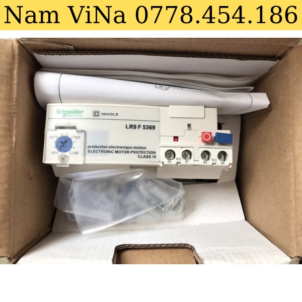 [Xuất vat] Rơ le nhiệt Schneider; LR9F5369 (9-150A)