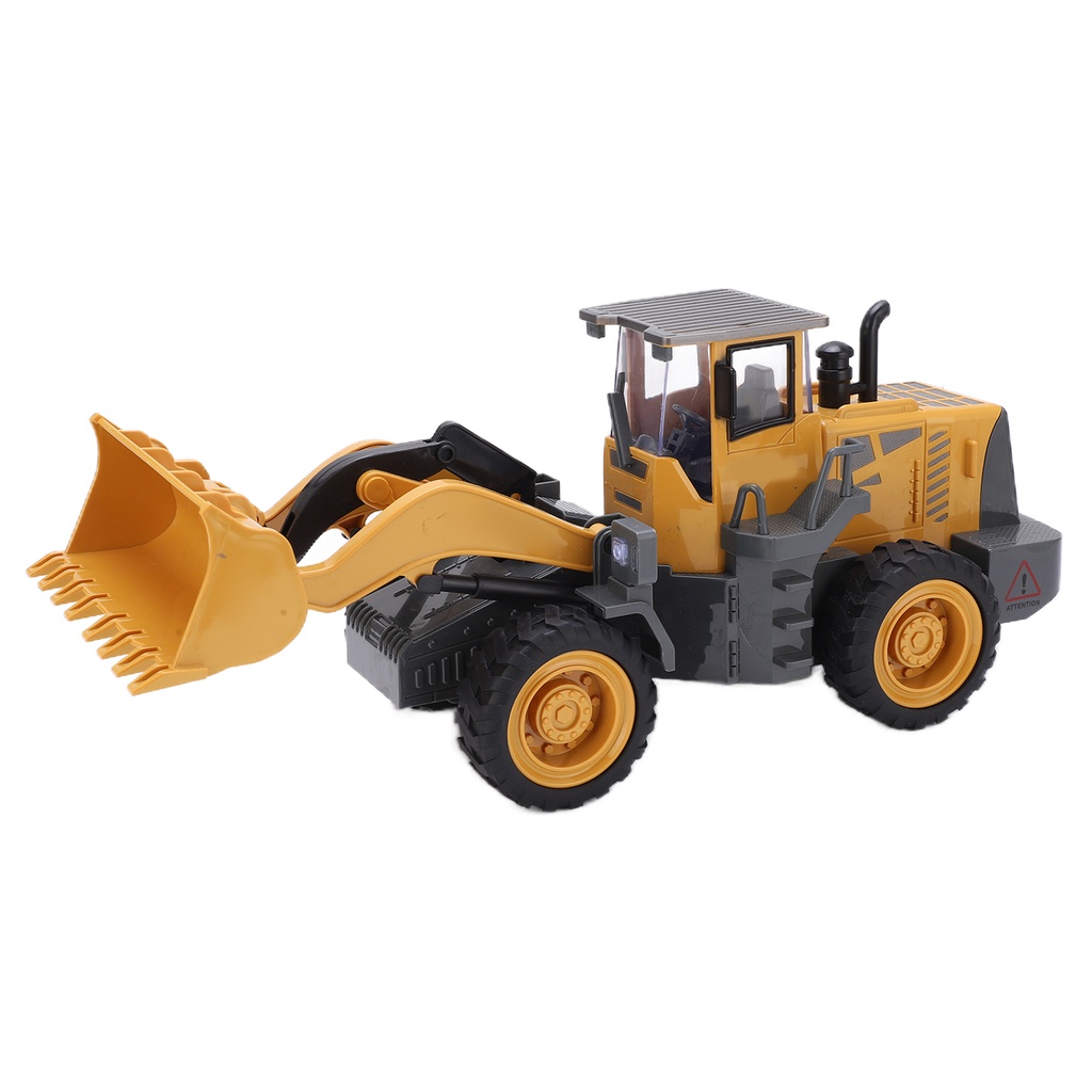 Có thể bán buôn 8 kênh Phiên bản hợp kim Máy xúc đẩy hàng Đồ chơi điều khiển từ xa máy xây dựng Vermont055 Hàng giao ngay