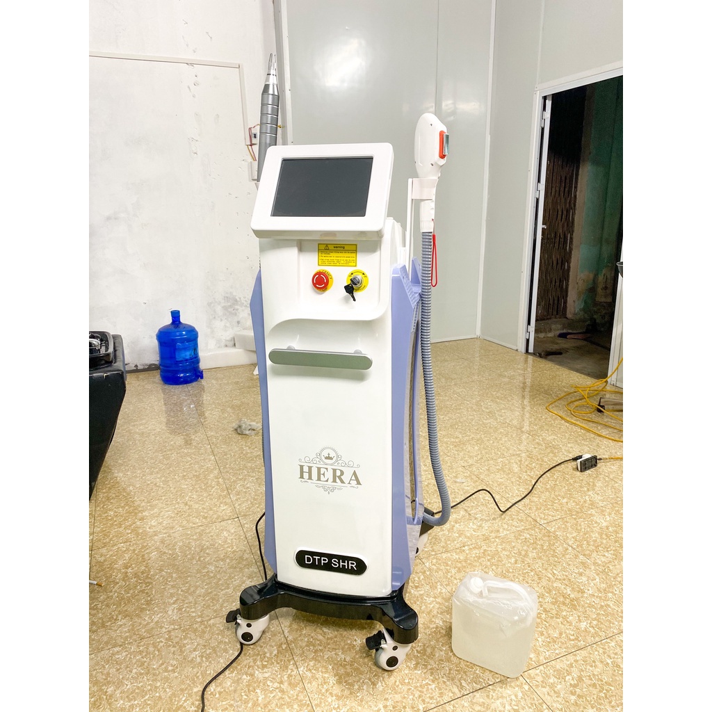 Máy triệt lông Hera, Máy triệt lông 2in1 laser xóa xăm xóa nám tàn nhang vĩnh viễn