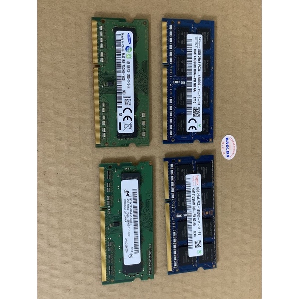 Ram laptop DDR3 4gb 8gb PC3 10600 12800 PC3L 12800s
