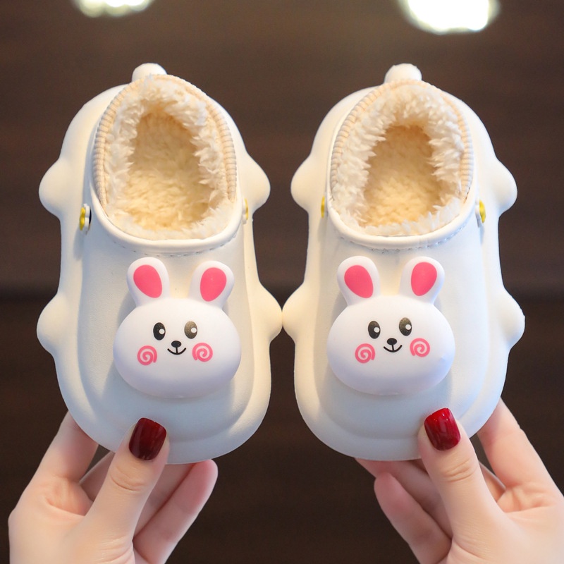 Dép Sục Bông Đi Trong Nhà Hình Mèo Hello Kitty Dễ Thương