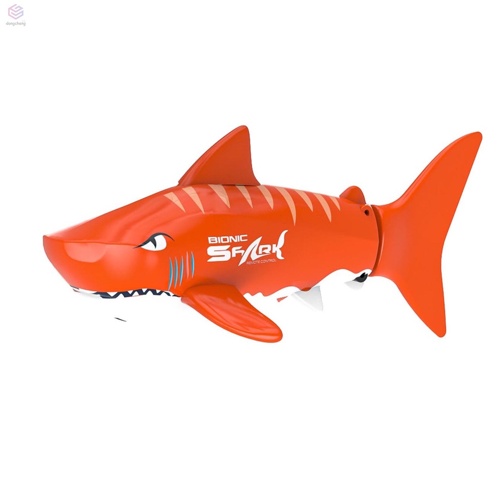 Đồ Chơi Cá Mập Điều Khiển Từ Xa Chống Ma Sát Và Chống Thấm Nước Có Thể Sạc Lại Làm Quà Sinh