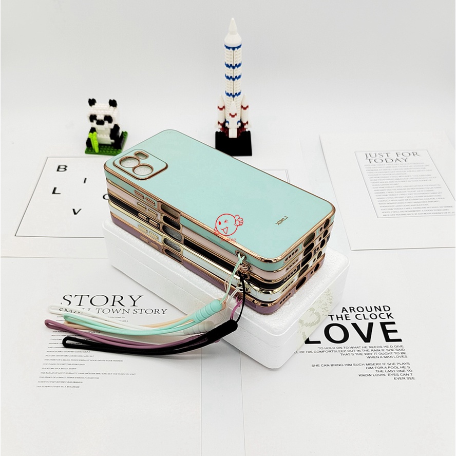 Ốp Điện Thoại Silicon Dẻo Tráng Gương 6D Sang Trọng Cho OPPO A96 A97 5G A52 A72 A92 Reno 2Z 2F 6Z 7Z 7 4G 5G F9 Pro F11