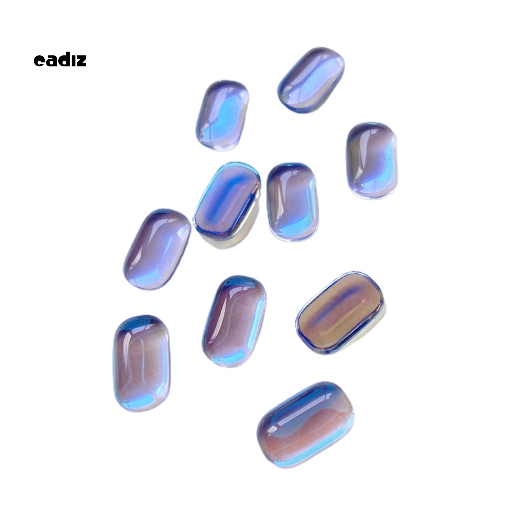 Set 10 Phụ Kiện Trang Trí Móng Tay Hình Bát Giác Đính Đá Sáng Tạo