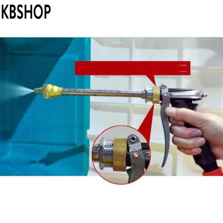 Bộ Súng Rửa Xe Ô Tô, Xe Máy Kèm Bơm Cao Áp 12v