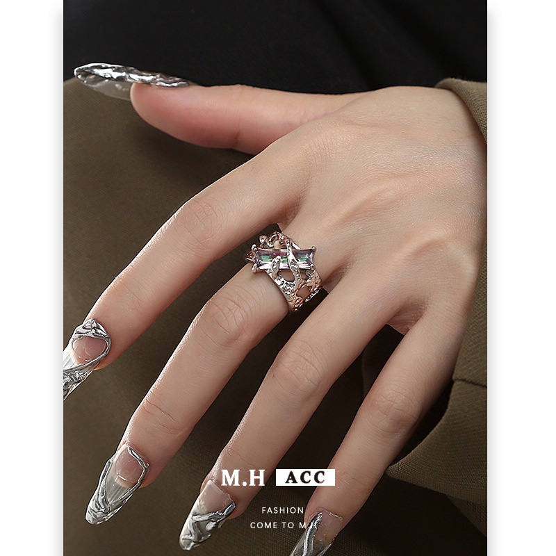 Nhẫn Thiết Kế Mới Thời Trang Theo Phong Cách Âu Mỹ Dành Cho Cặp Đôi 2022