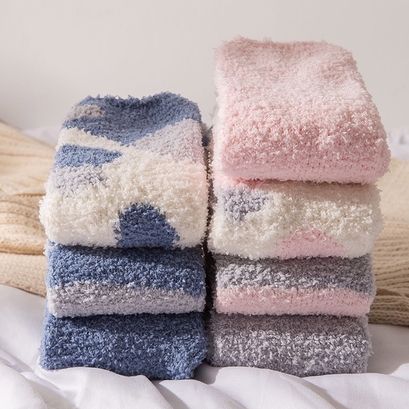 Set  đôi tất mèo len lông cừu cho mùa đông