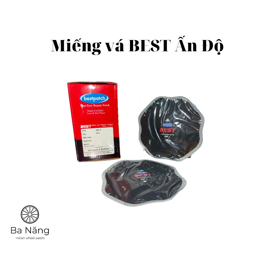 Miếng vá vỏ, vá lốp xe tải, máy cày, ôtô CBP4