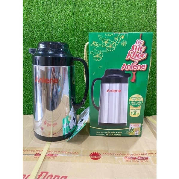 Phích Nước Inox Giữ Nhiệt Rạng Đông 1L Hkm Anlene