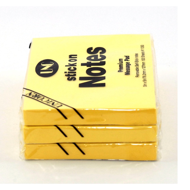Giấy note 3*3 UNI, giấy ghi chú