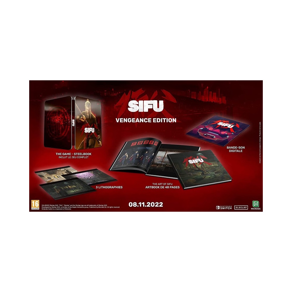 SIFU Vengeance Edition - Game Nintendo Switch