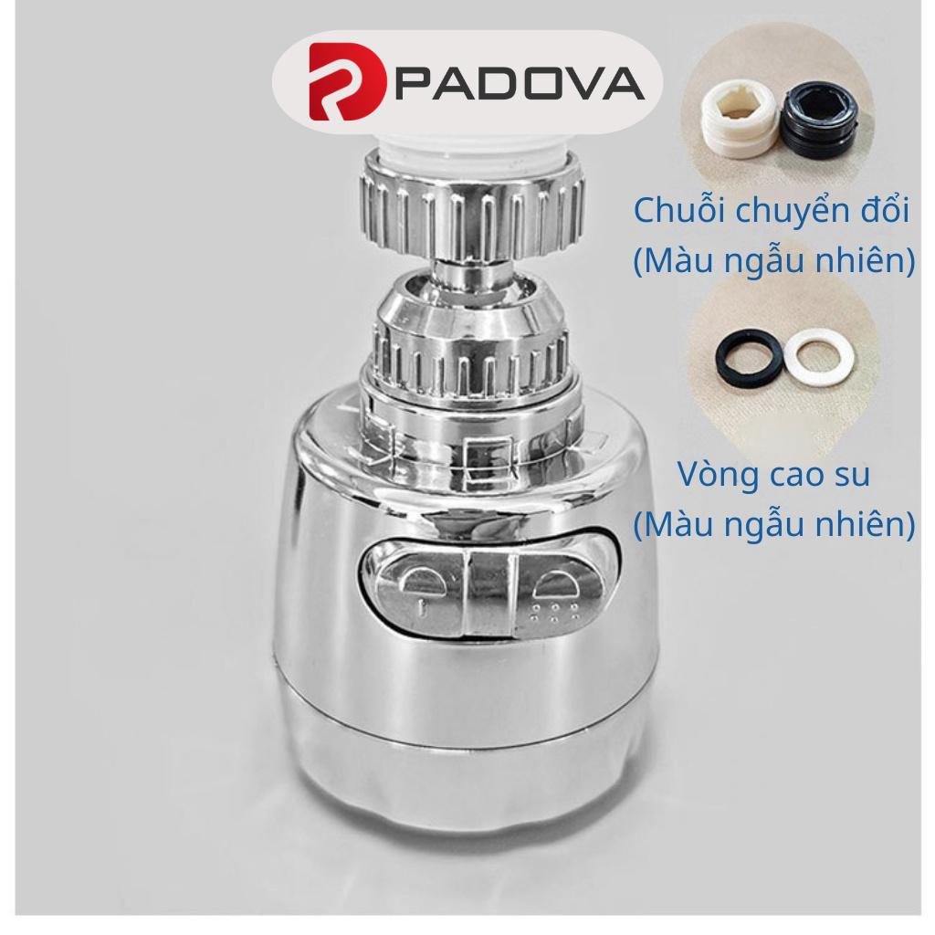 Đầu Lọc Nước Tại Vòi Tăng Áp Điều Hướng 360 Độ 2 Chế Độ Chảy PADOVA 1074